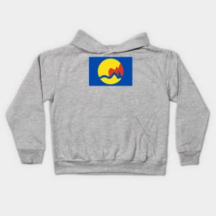 Secondary Flag of Grand Rapids, Michigan Kids Hoodie